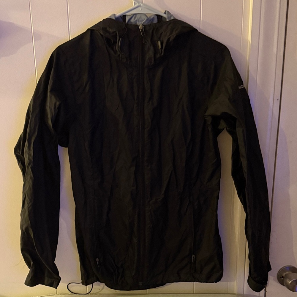 Columbia Black Men's Hooded Windbreaker Jacket